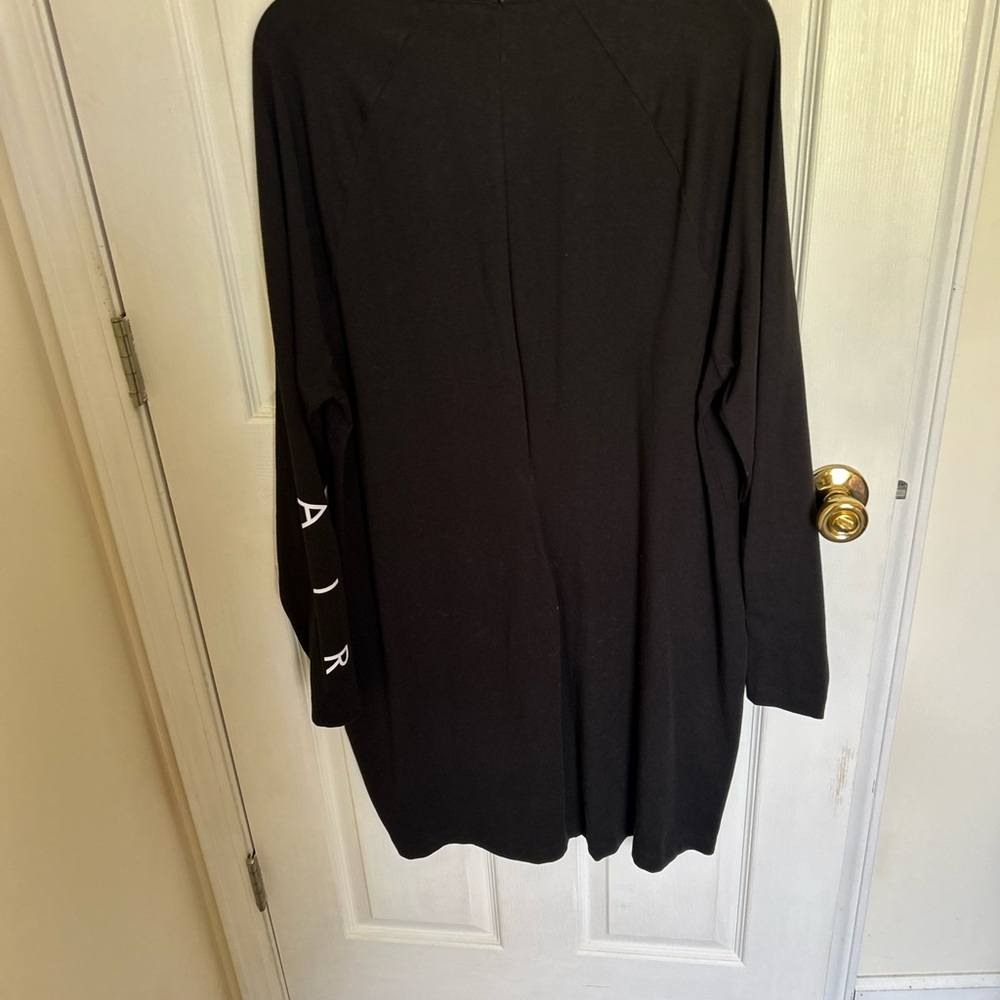 Nike Black Long Sleeve 'Air' Logo Dress - Picture 3 of 3